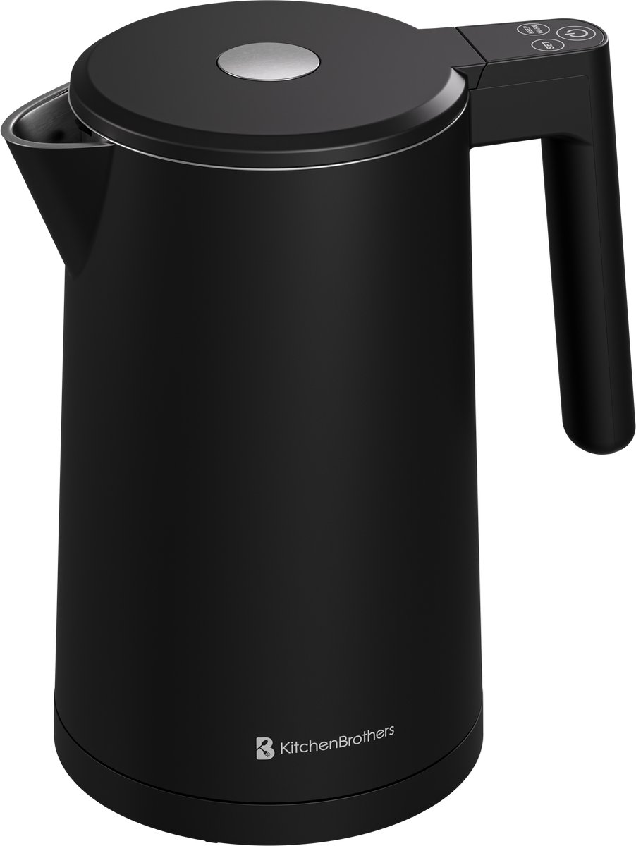KitchenBrothers Waterkoker met Temperatuurregeling 1,7L