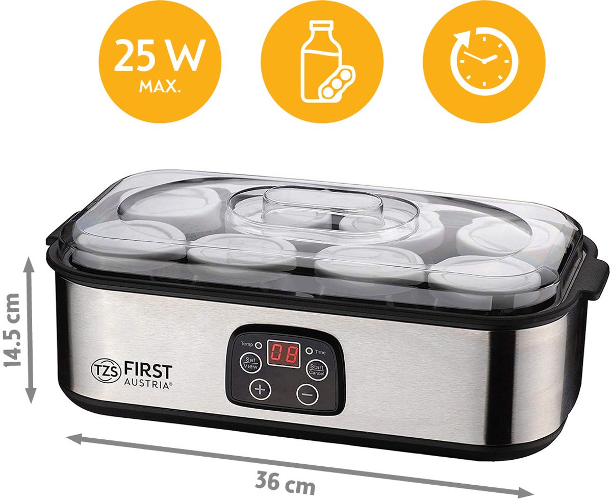 TZS First Austria yoghurtmaker met timer