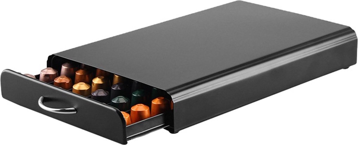 Xaptovi XXL capsulehouder met lade voor 60 Nespresso cups